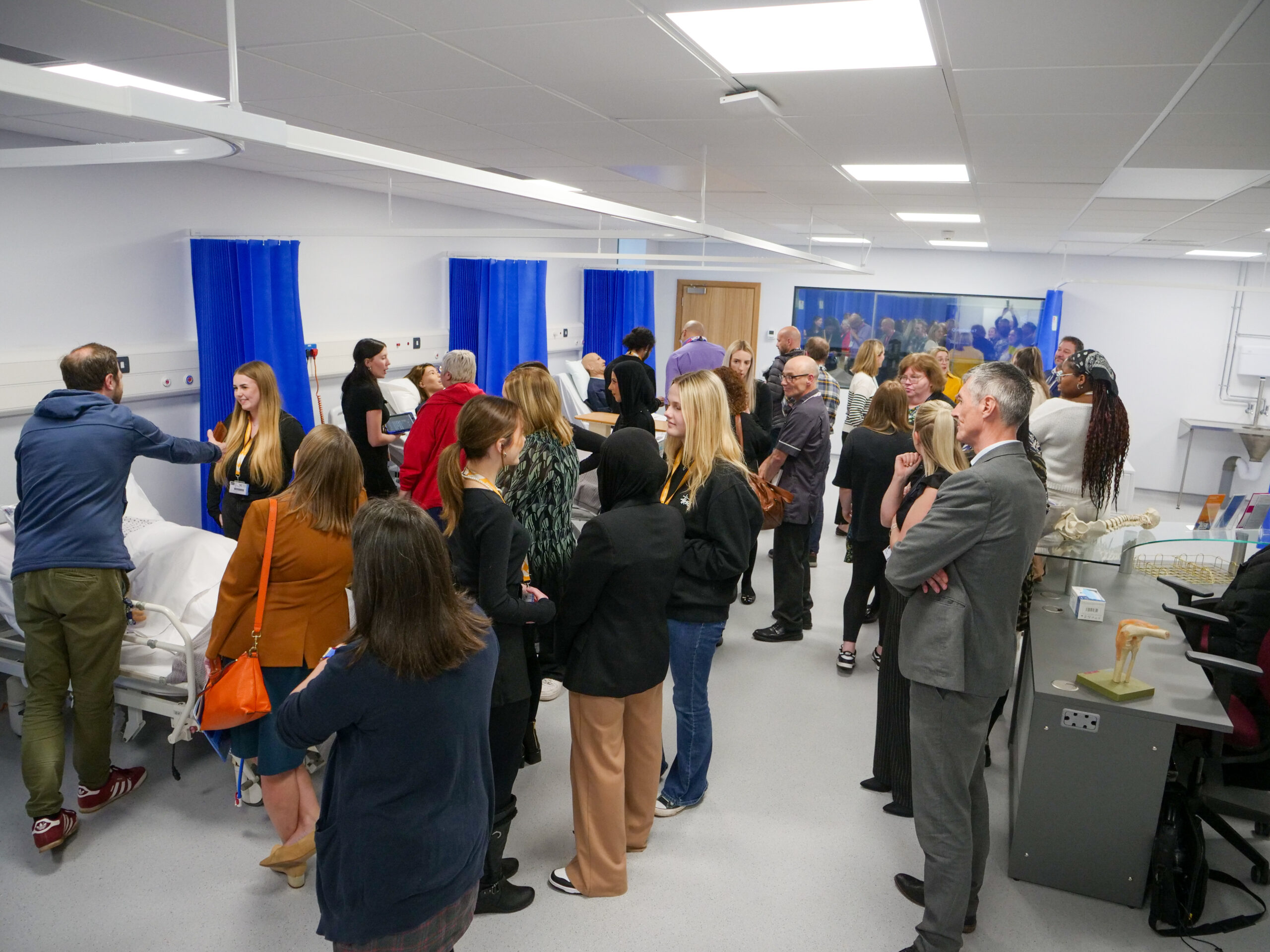 Partners and students attend ward launch at Cauldon campus